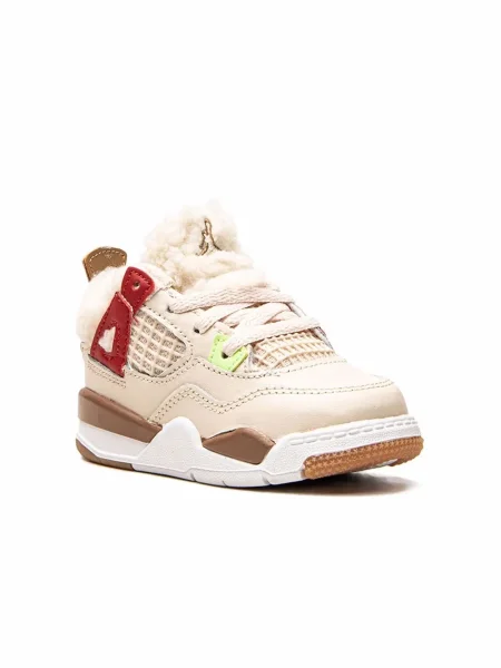 Sneakersy dziecięce Jordan 4 Retro białe