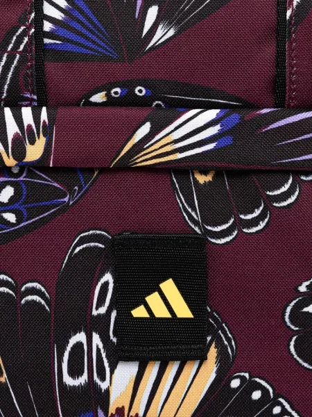 Рюкзак adidas x Farm Rio великий візерунок бордовий