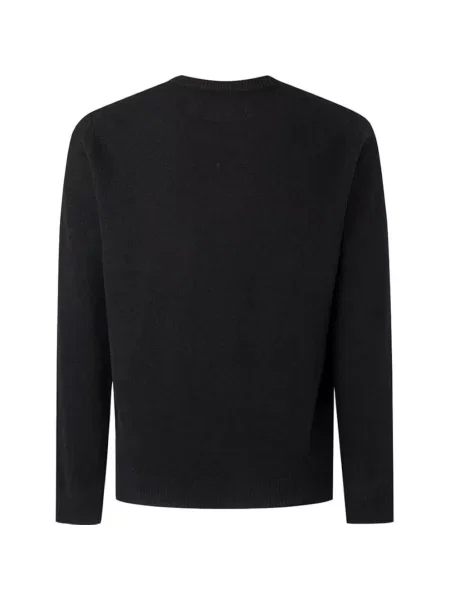 Sweter Hackett wełniany niebieski