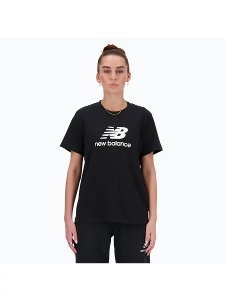 Tričko New Balance Essentials Jersey black černé