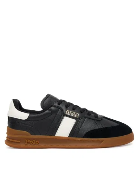 Polo Ralph Lauren Nízke tenisky AERA / biela čierna