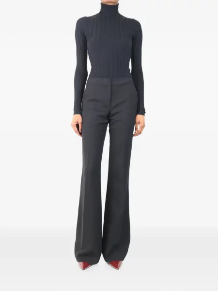 Pantaloni Prabal Gurung evazate negru