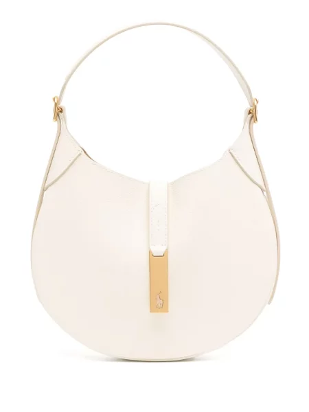 Mała torebka Polo Ralph Lauren biała