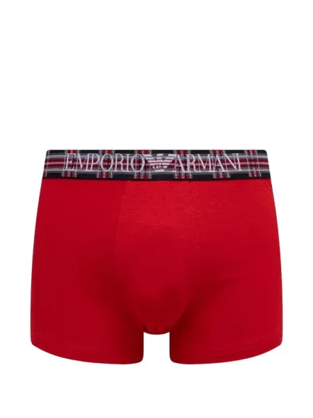 Boxeri Emporio Armani cu autograf roșu