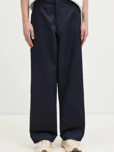 Champion Παντελόνι Straight Hem Pants μπλε
