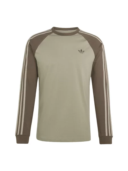 ADIDAS ORIGINALS Tricou LONGSLEEVE kaki / oliv