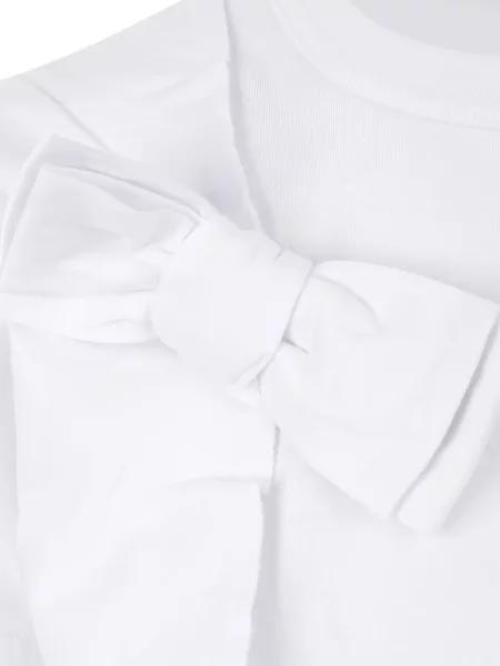 Tricou Comme Des Garçons cu funde alb