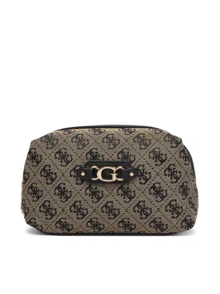 Guess Косметичка бежевий