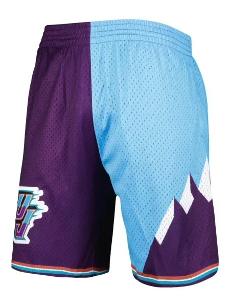 Pantaloni scurți Mitchell & Ness violet