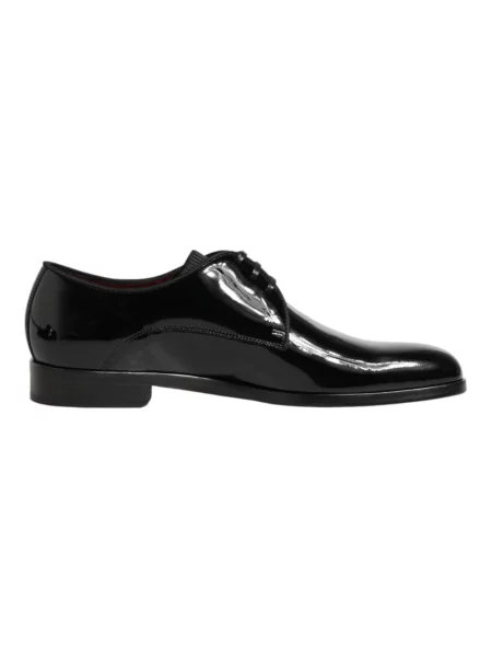 Derby Dolce And Gabbana skórzany czarny