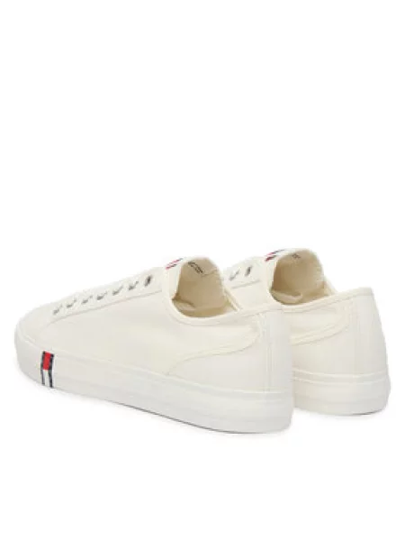 Tommy Jeans Nizke superge bela