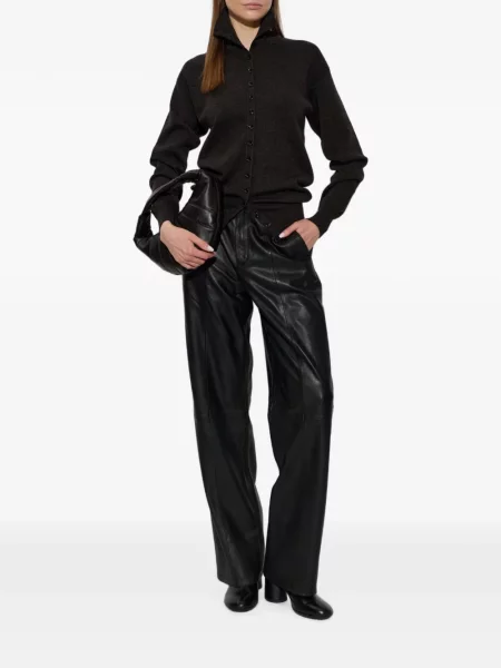 Cardigan Lemaire de lână maro