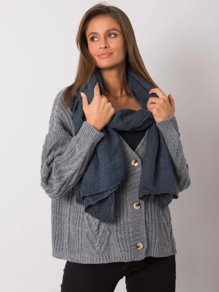 Fular Fashionhunters albastru