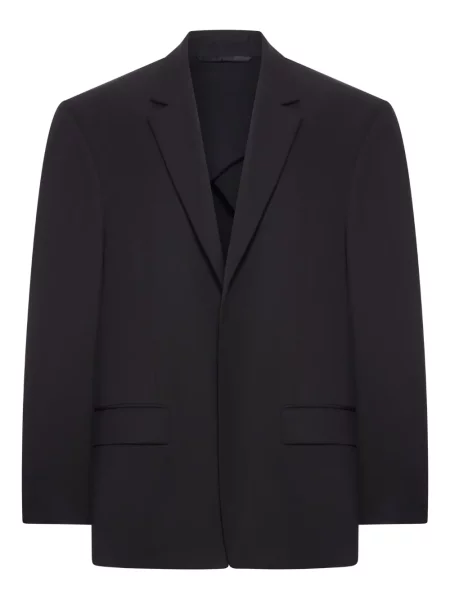 Sacou Balenciaga de lână negru