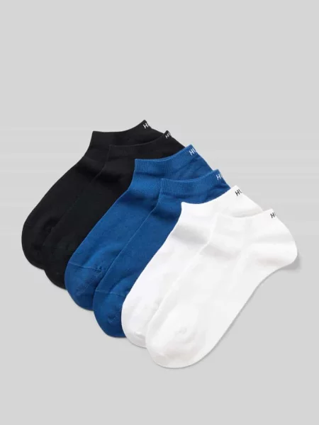 Skarpety do sneakersów z mieszanka bawełny w zestaw 6 par model AS UNI CC Hugo niebieskie