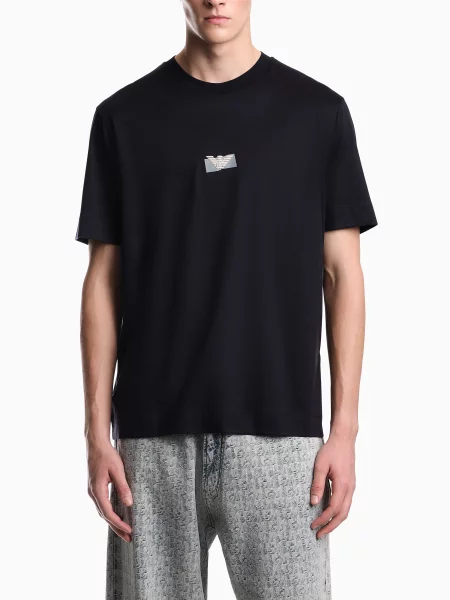 Футболка Emporio Armani синяя