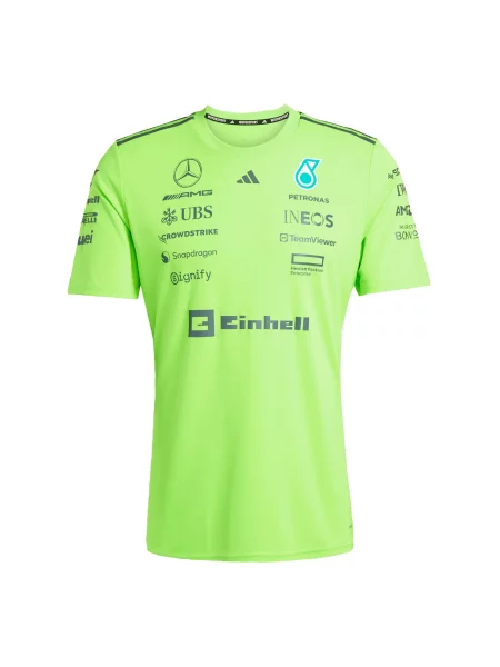 ADIDAS PERFORMANCE Tehnička sportska majica Mercedes Amg Petronas Formula One Team jabuka crna