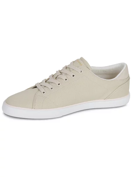 Pantofi Tommy Hilfiger din canvas bej