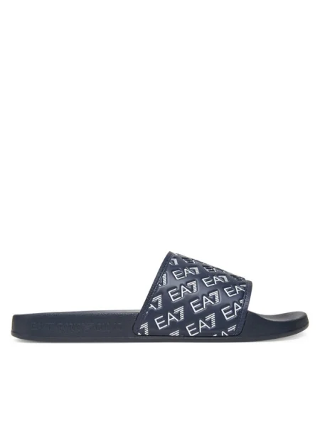 Papuci Ea7 Emporio Armani albastru