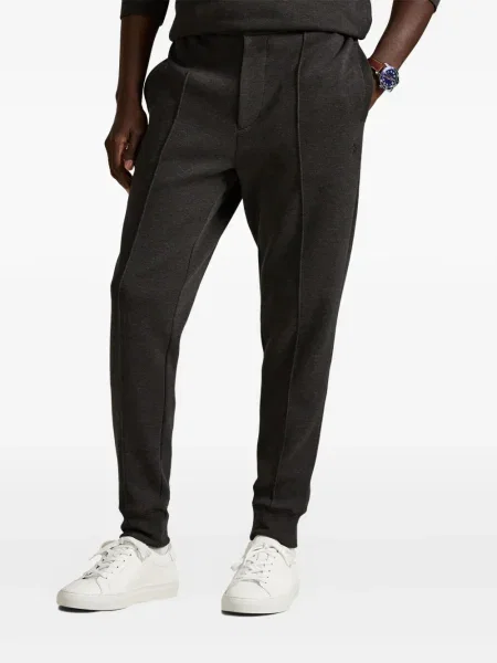 Dlouhá pruhovaná s límcem kšiltovka Polo Ralph Lauren modrá