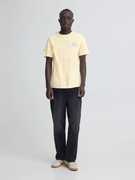 BLEND Tricou BHSun Island șamoa / azuriu