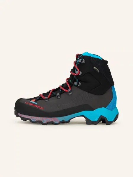 La Sportiva Horské Boty Aequilibrium Trek Gtx černá / červená / neonově modrá šedé