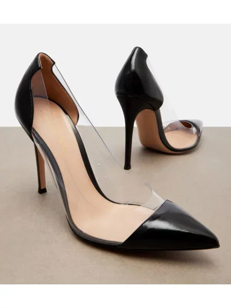 Pantofi cu toc Gianvito Rossi din piele negru