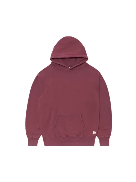 Bluza z kapturem Edwin z kapturem czerwona