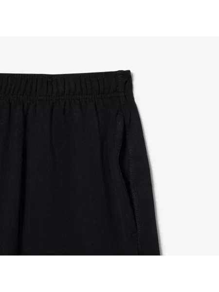 Lacoste Szorty Sportowe Ultra Dry I Regular Fit czarne