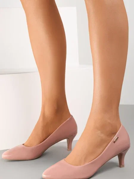 Pantofi cu Ironice roz