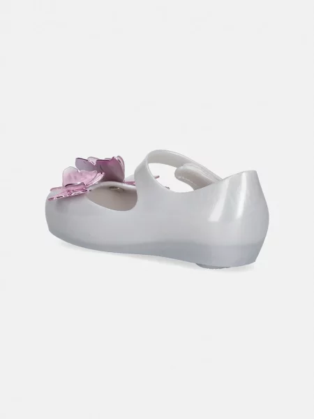 Melissa Balerina Mini Melissa Ultragirl Fly Iii Bb Fehér szürke