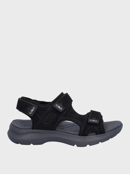 Замшеві піший туризм сандалії Cmp чорні