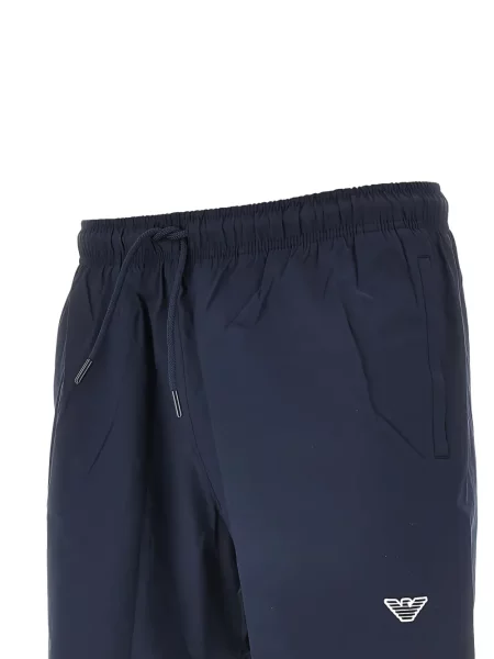 Fürdőruha Emporio Armani kék