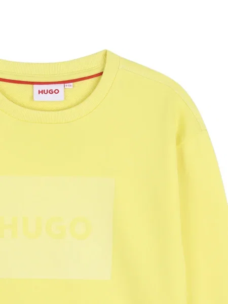 Φούτερ Hugo κίτρινο