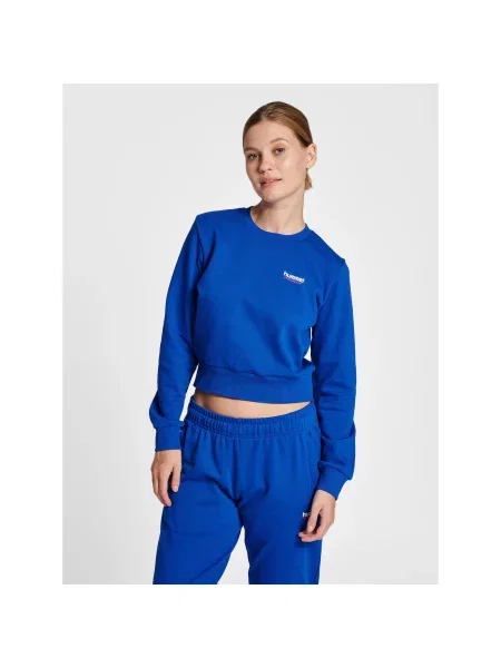 Krótka bluza Hummel LGC Shai niebieska