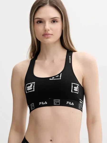 Сутиен Fila с десен черно
