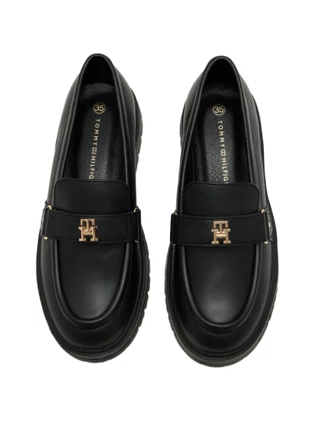 Mokasyny dziecięce Tommy Hilfiger czarne