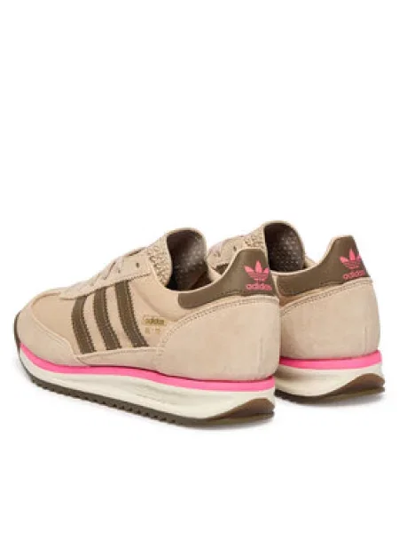 ADIDAS ORIGINALS Tenisky SL 72 RS hnedá / tmavošedá / ružová / biela béžová