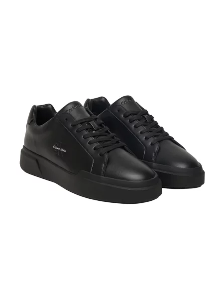 Sneakersy Calvin Klein skórzane chunky czarne