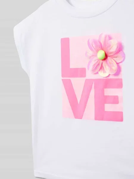 T-shirt z nadrukowanym motywem Billieblush biała