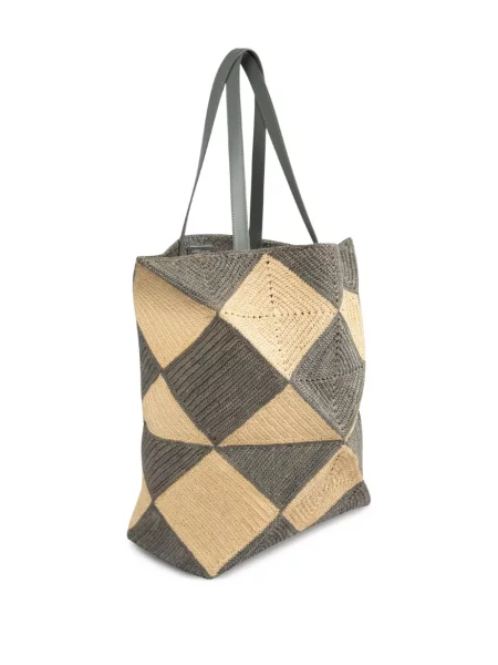 Geantă Loewe cu imprimeu geometric