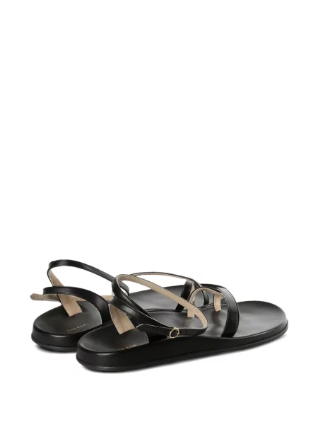 Sandale The Row din piele negru