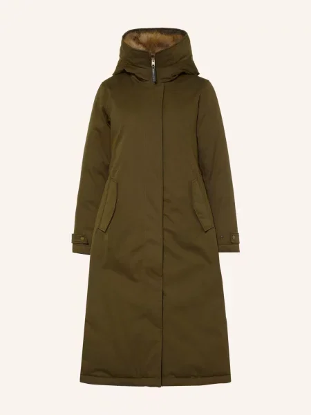Woolrich Péřový Kabát khaki
