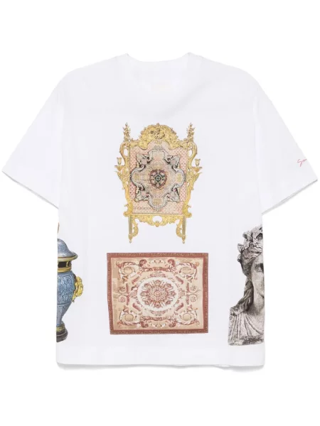 Tricou Givenchy cu imagine alb