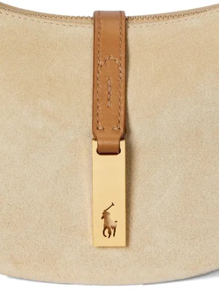 Chiloți Polo Ralph Lauren din țesătură twill cu autograf cu glugă albastru
