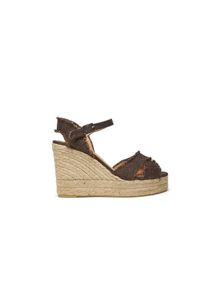 Castañer Espadrilky hnědá