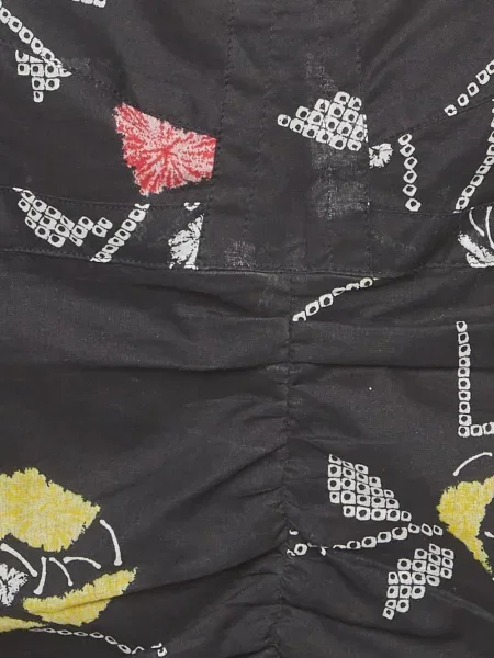 Bluză Marant Etoile cu model floral cu imagine negru