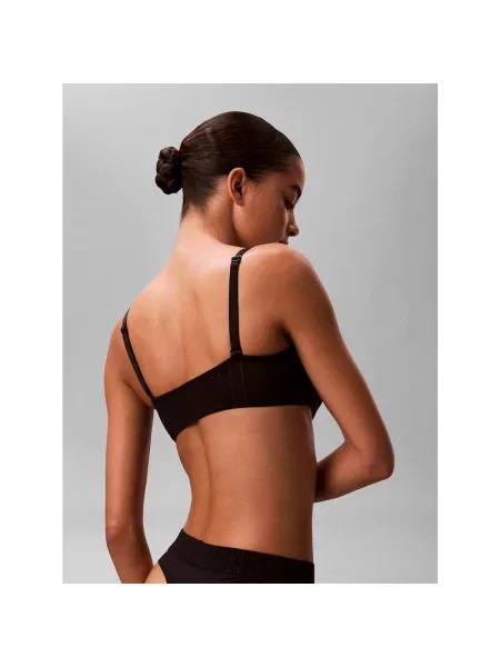 Sutien bandeau Calvin Klein Jeans negru