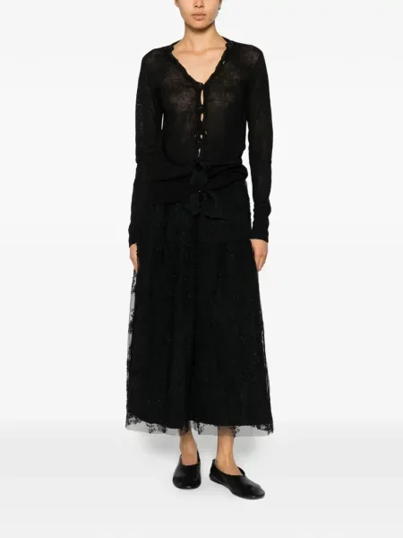 Cardigan A Tentative Atelier tricotate negru