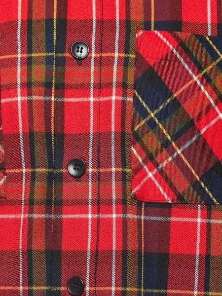 Риза Fear Of God с принт червено